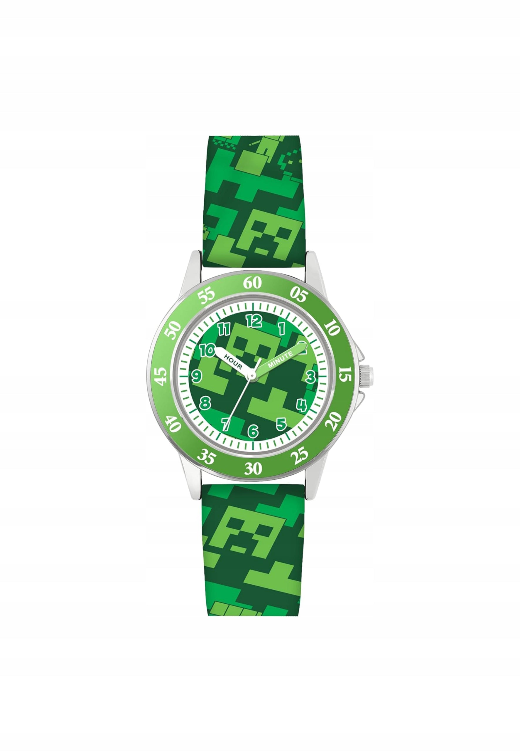 Disney Minecraft educational watch, green, jasнозgreen, universal Roz