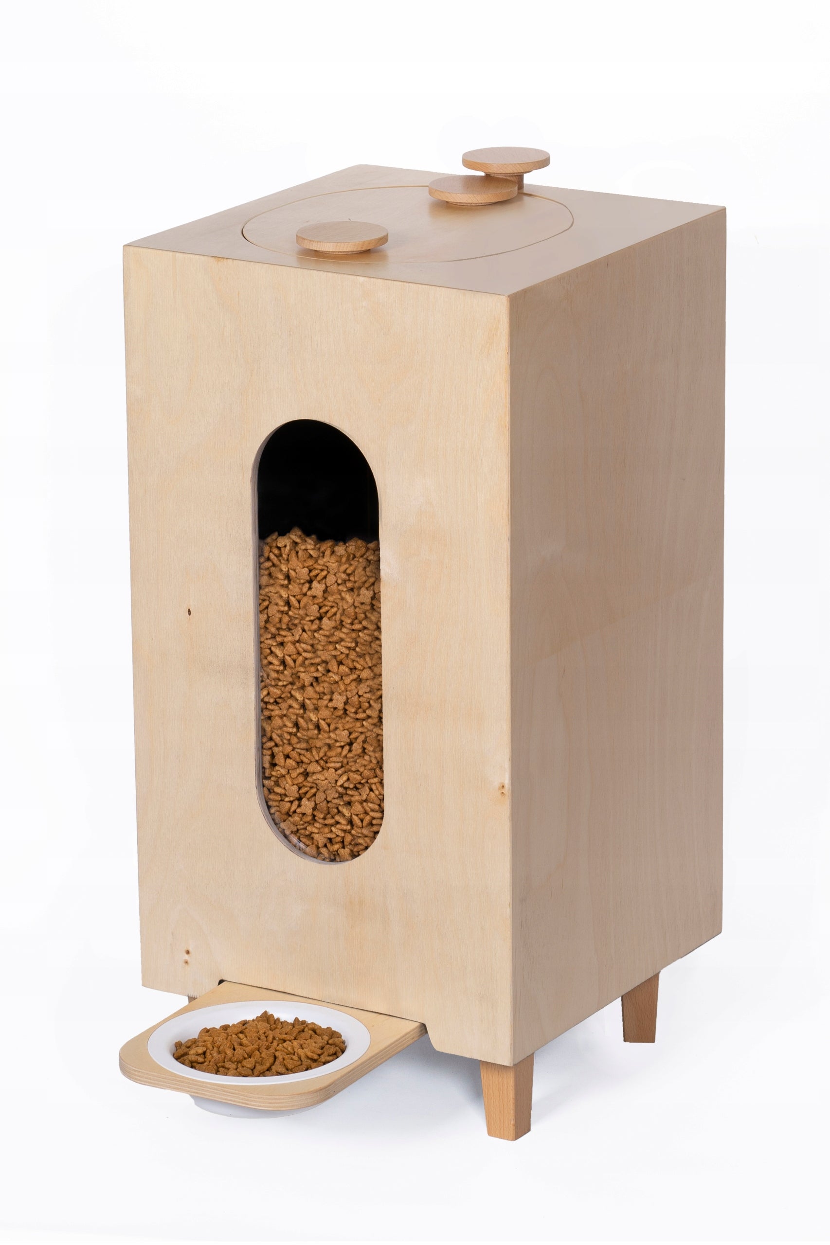Dispenser Dog Food Feeder Container Feeder Bowl Product weight with unit packaging 8 kg
