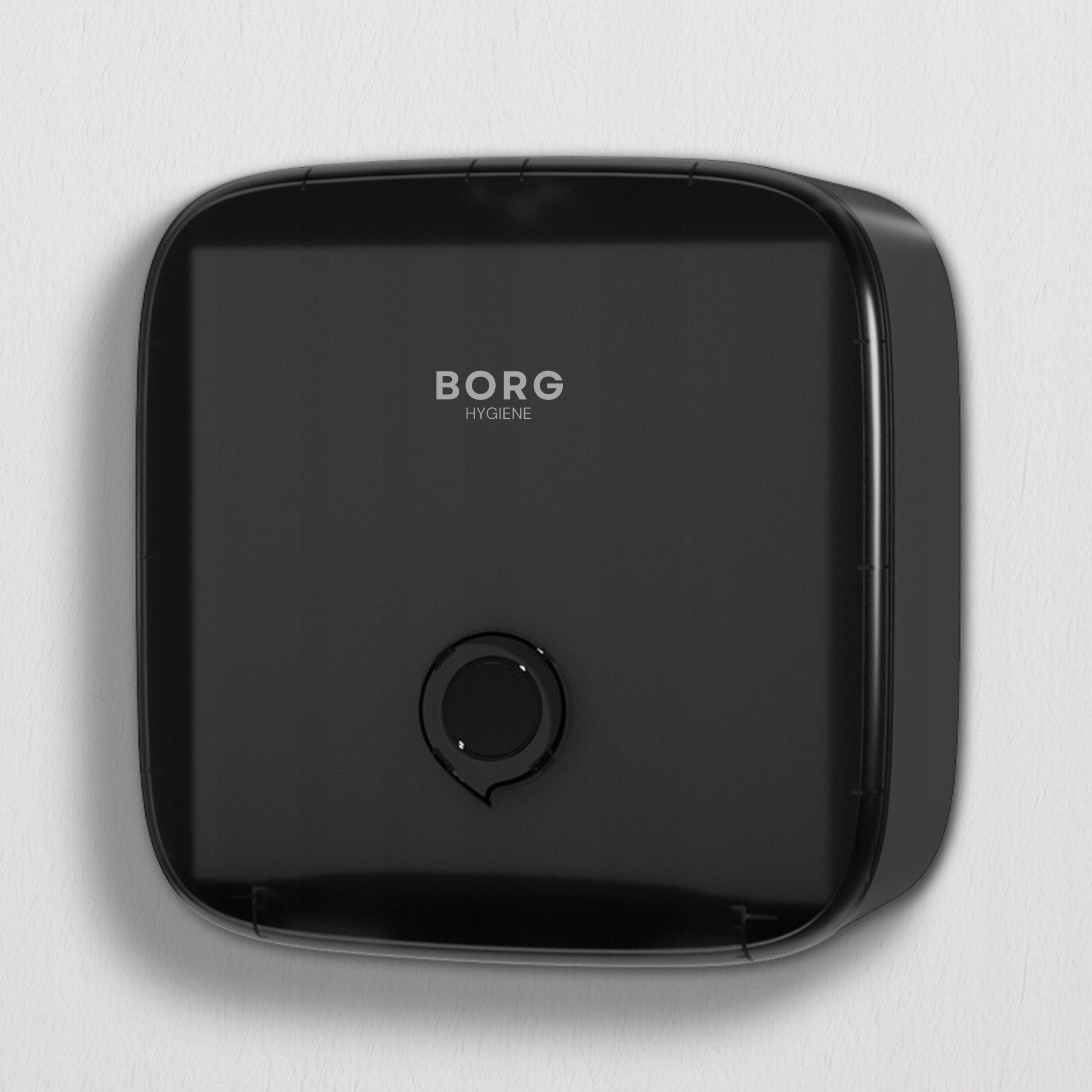 Dispenser Feeder Paper Towel Container ZZ BORG RIVA Black Packaging status original