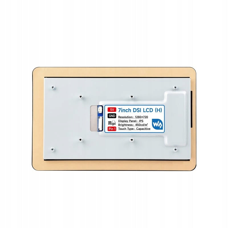 Display 7" IPS 1280×720 DSI Interface Capacitive Touch Panel Manufacturer WaveShare