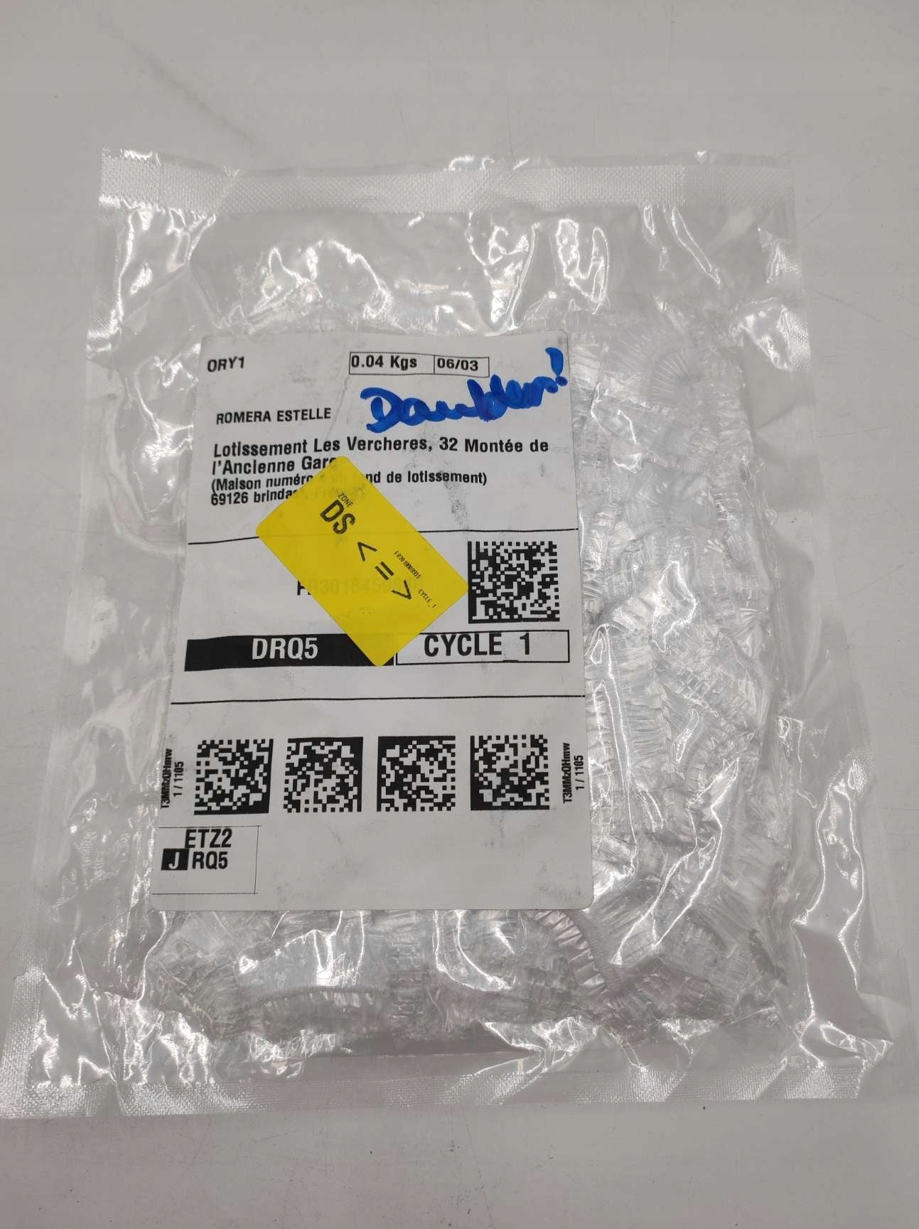 Disposable Headphones BasicModel Transparent Waterproof 100pcs Medical device no