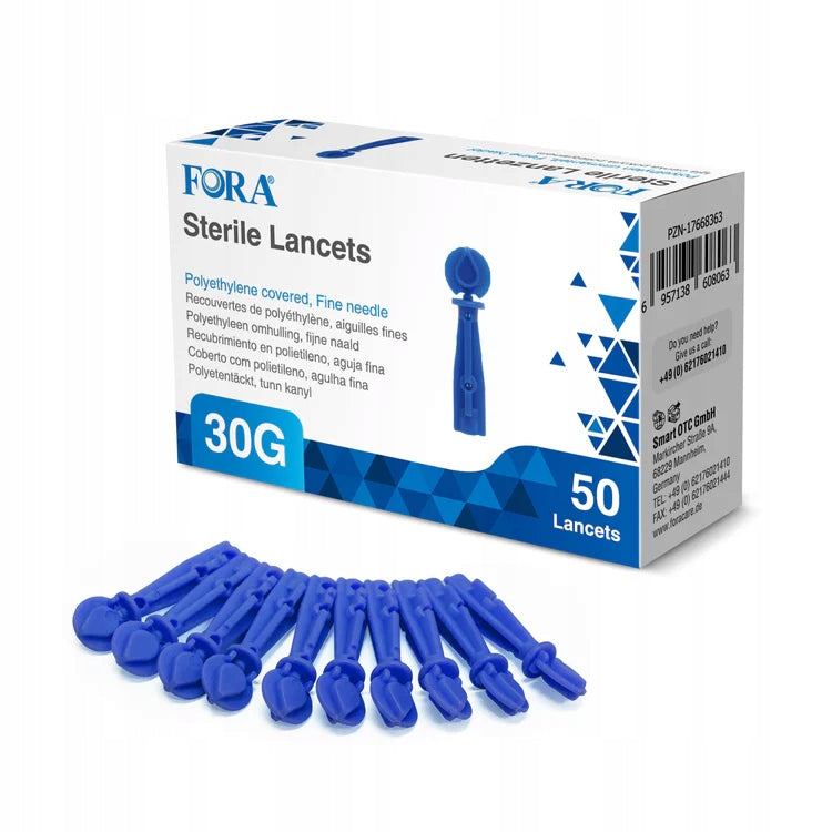 Disposable lancets for Fora Care lancet, 50 pcs.