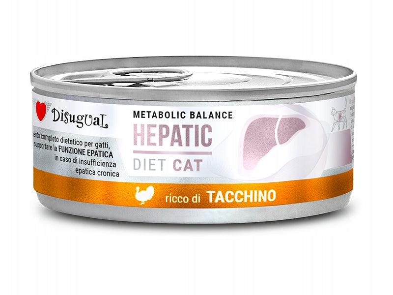 Disugual HEPATIC Turkey 85g Wet Cat Food for Liver