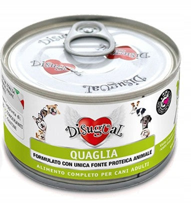 Disugual - Quail - Monoprotein, Wet Dog Food - 150g Manufacturer code L05C01