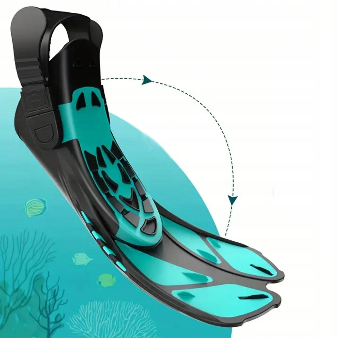 Diving Fins Adjustable L Naro Flow 42-47 for Swimming Model Flow