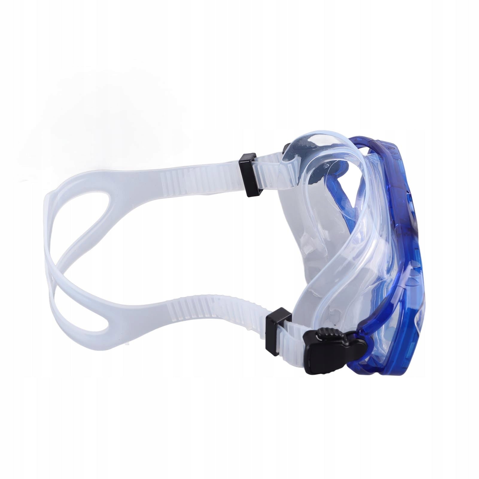 Diving Goggles with Nose Guard Wide View, Tempered Glass, 5W Color multicolor