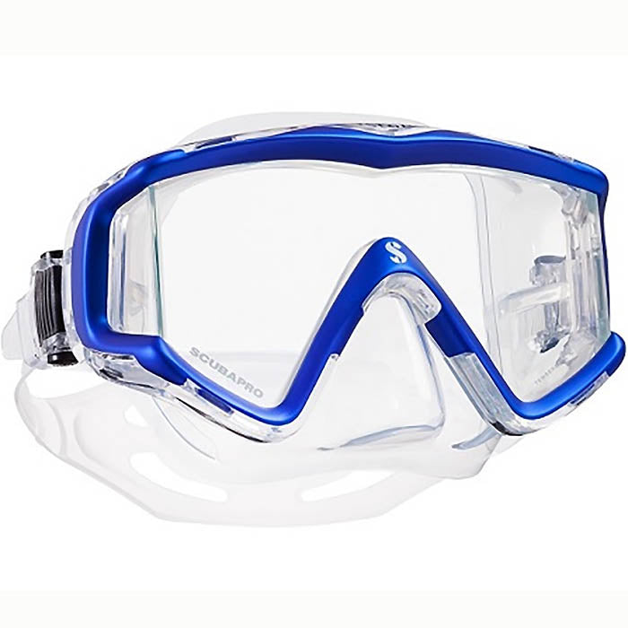 Diving Mask SCUBAPRO Crystal VU Panoramic Transparent/Blue