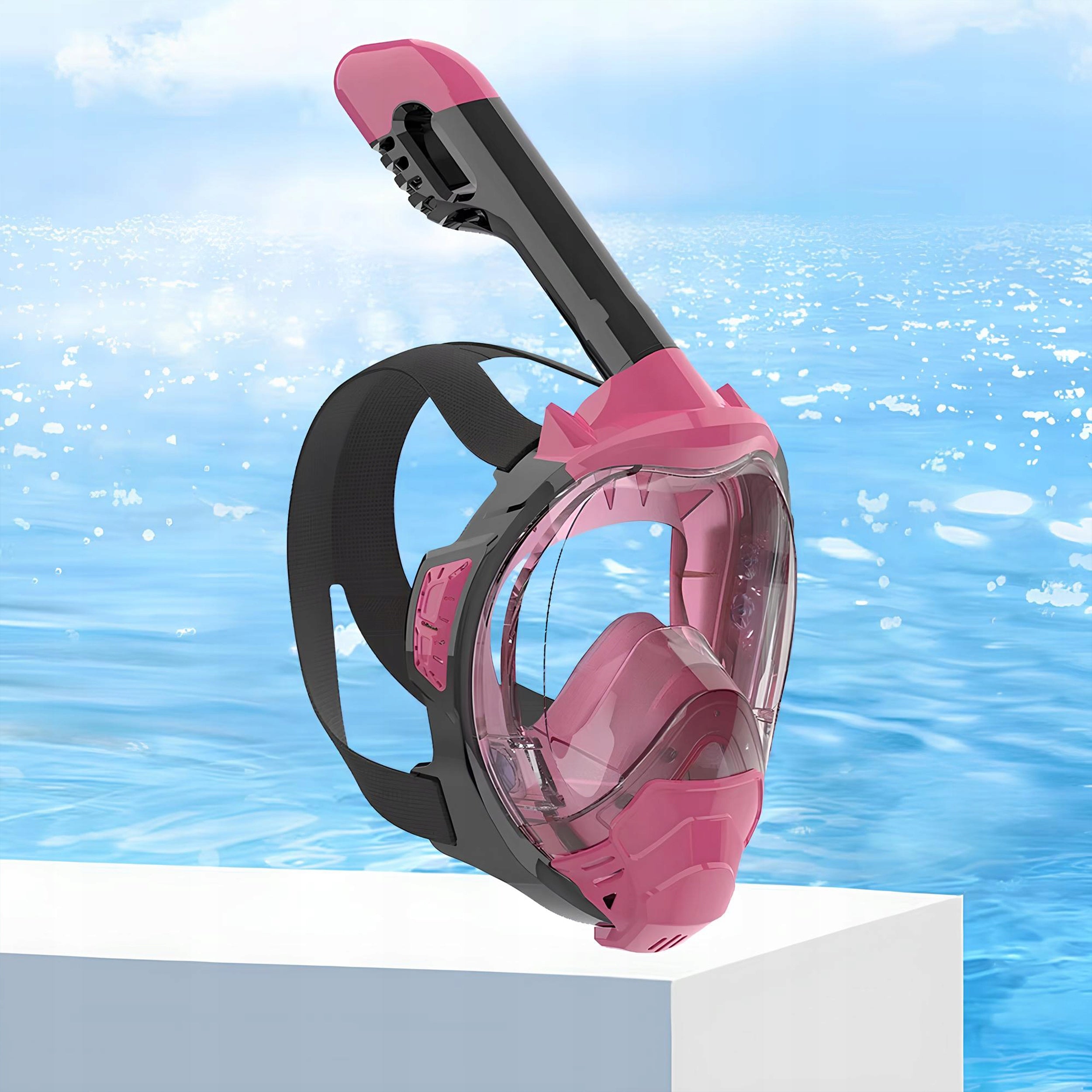 Diving Mask Snorkeling Full Face TOP QUALITY AntiFog S/M Brand Renew Force