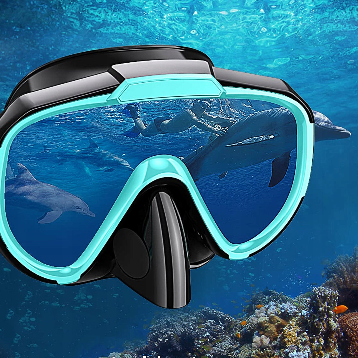 Diving Set Pipe Mask Snorkeling Set for Adults Brand no brand