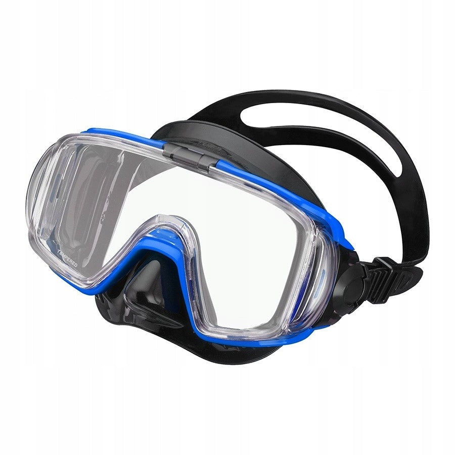 Diving and snorkeling mask Tusa Visio Tri-Ex UM-31QB blue