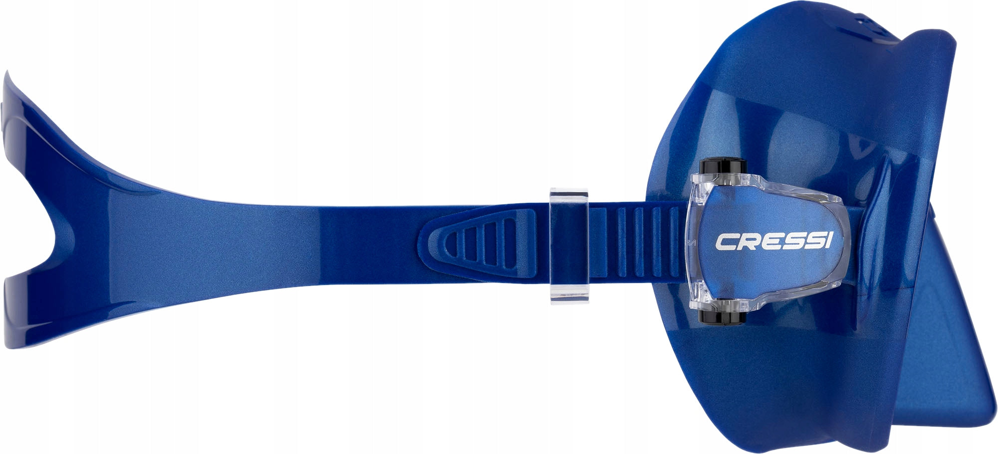 Diving mask CRESSI Z2S Small - Frameless - Mono-lens Blue Metal DN452020 Model Z2S