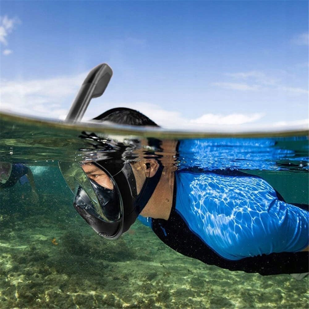 Diving mask Gotel full face with tube black L/XL Color black