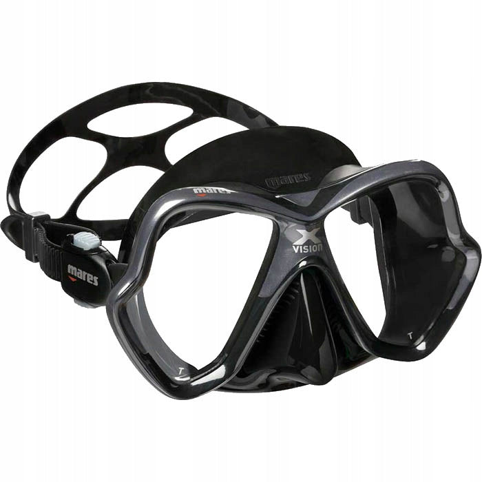 Diving mask Mares X-Vision black silicone-black frame