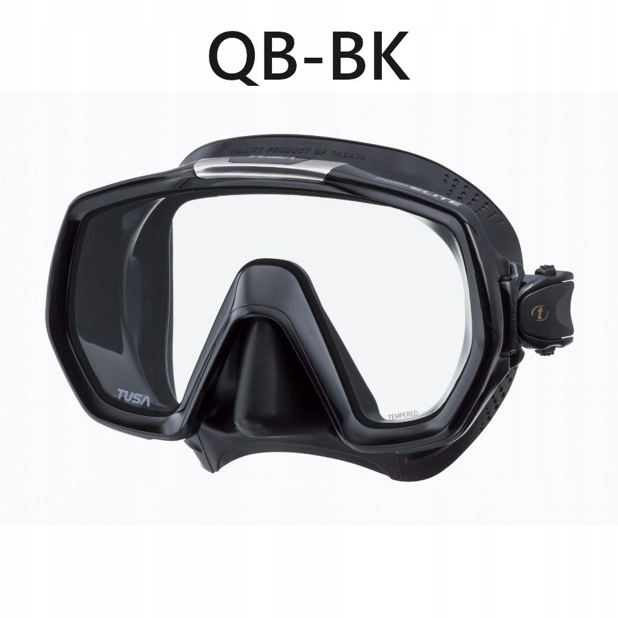 Diving mask Tusa Freedom Elite M1003 QB-BK