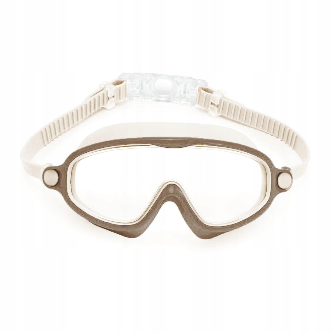 Diving mask Water goggles Vanilla Copenhagen 3-8 years Color brown