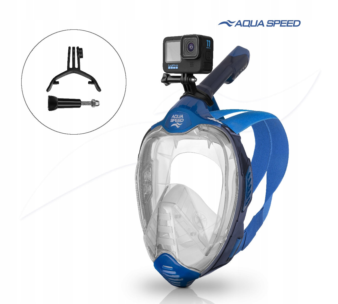 Diving mask full face snorkeling AQUA SPEED Veifa ZX 01 EAN (GTIN) 5908217698551