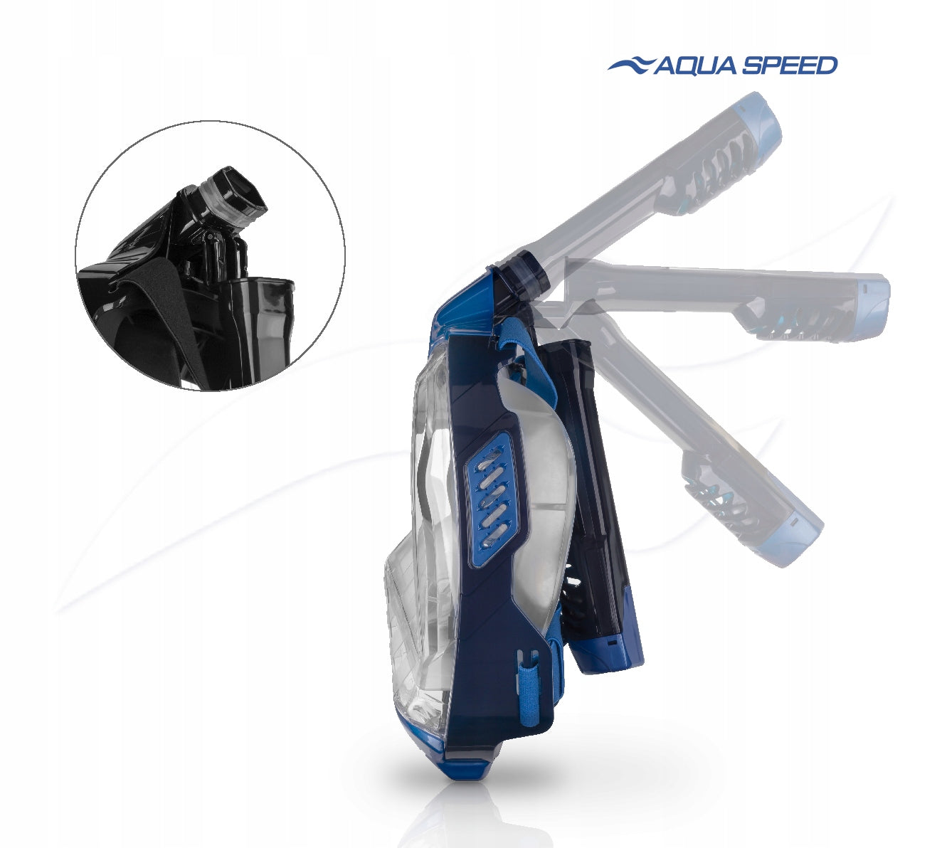Diving mask full face snorkeling AQUA SPEED Veifa ZX 01 Model Veifa ZX