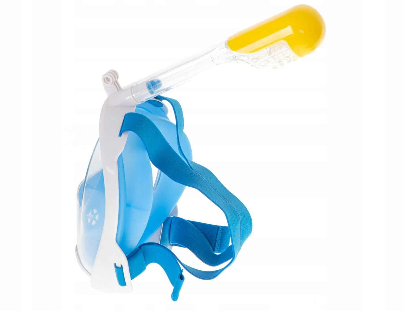 Diving mask full folding L/XL blue Brand Ikonka