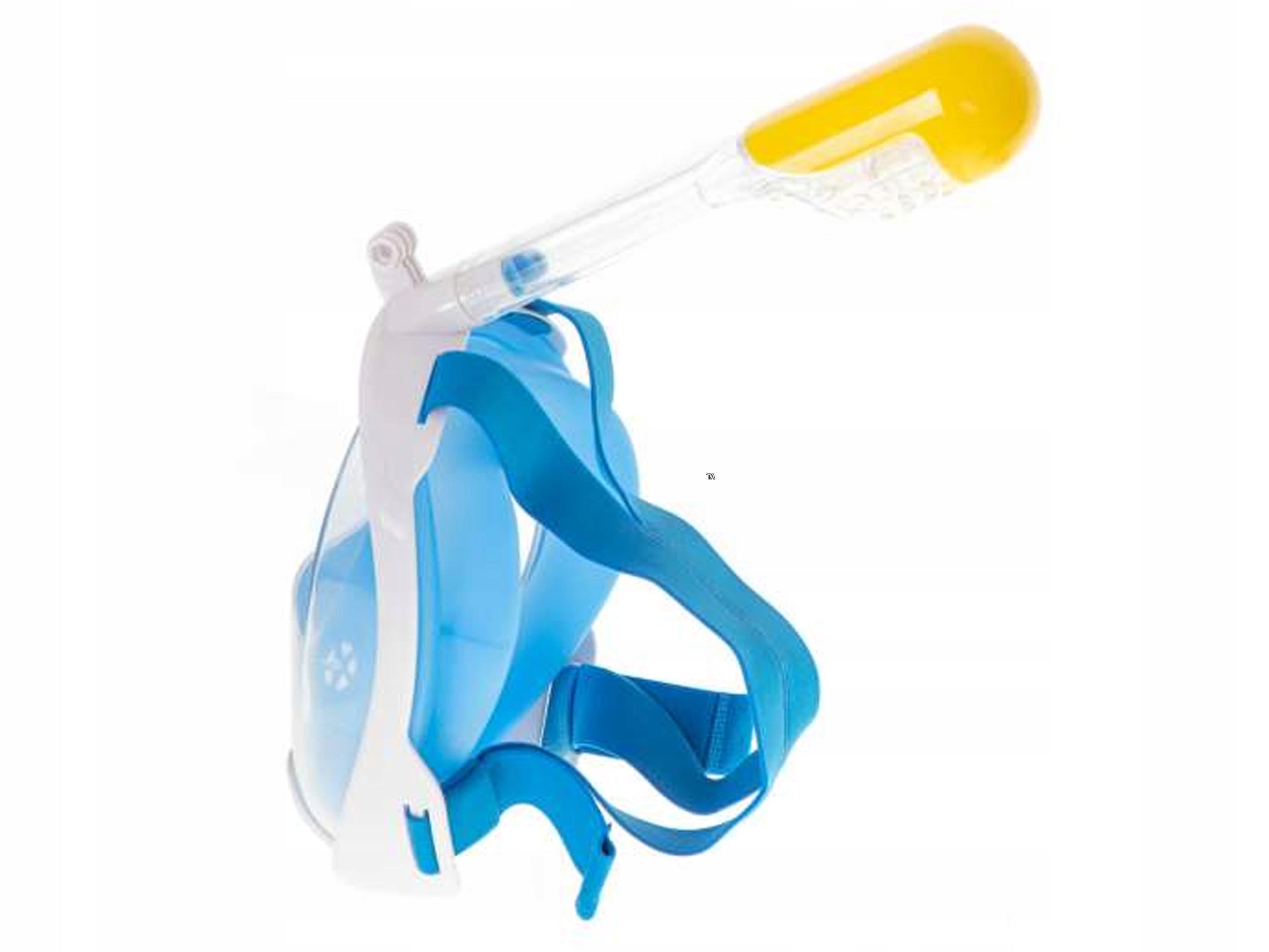 Diving mask full folding L/ XL blue Kik Color blue