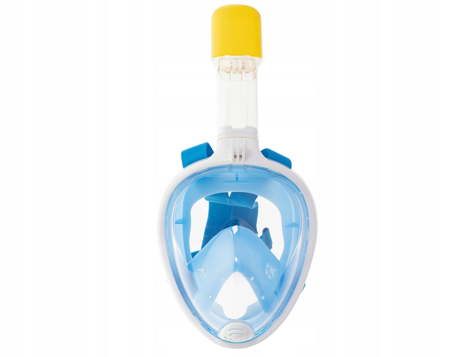 Diving mask full folding S/M blue Color blue