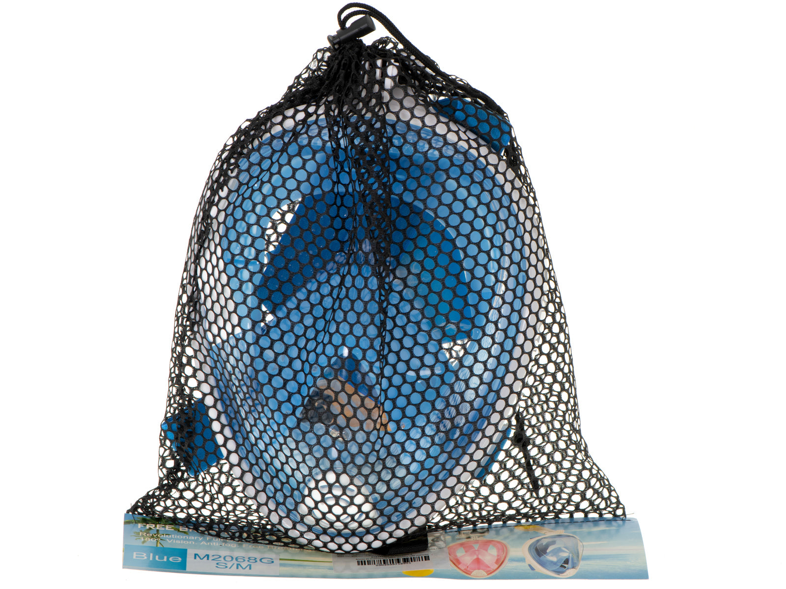 Diving mask full folding S/M blue Gender unisex product