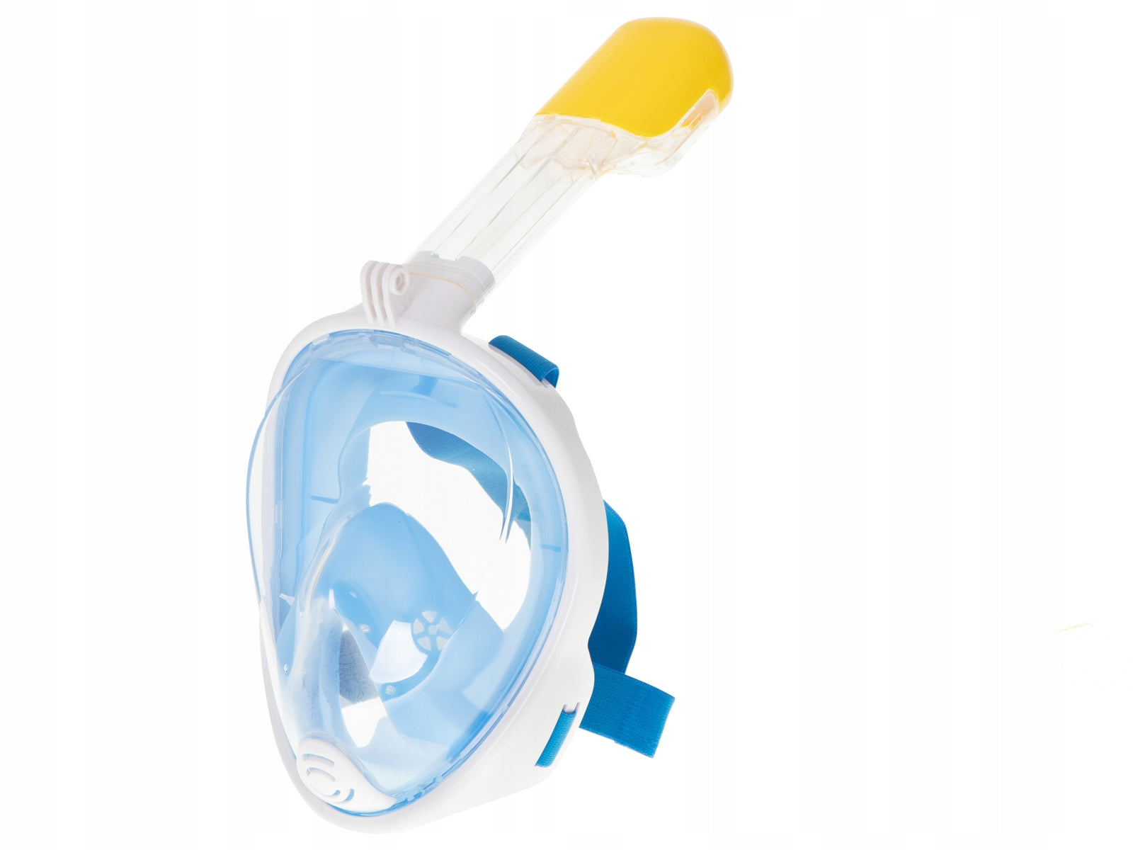 Diving mask full folding S/M blue