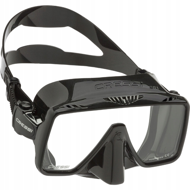 Diving mask glasses Cressi SF1 black