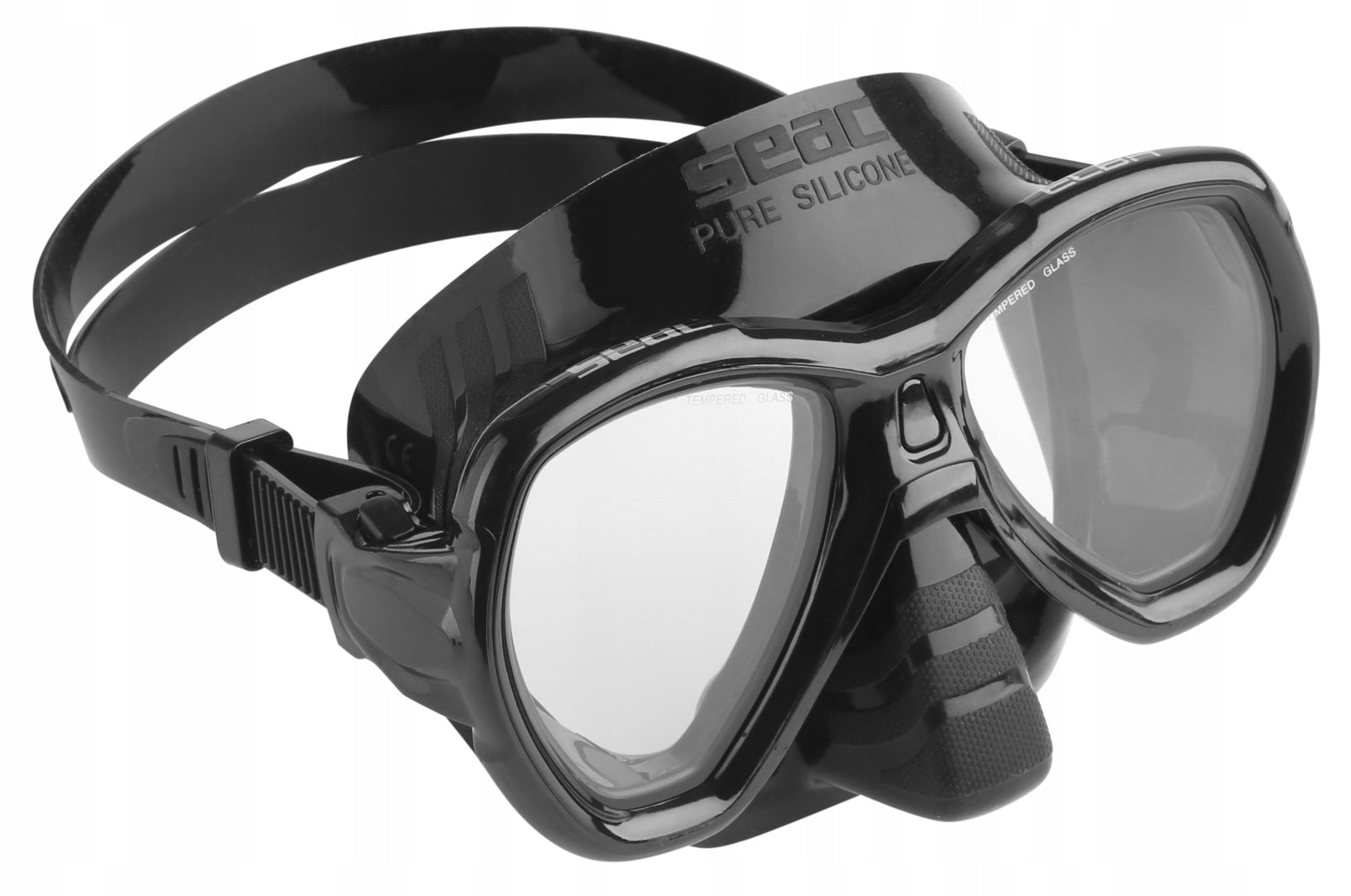 Diving mask glasses Seac ELBA black Manufacturer code 75-41N/SBL