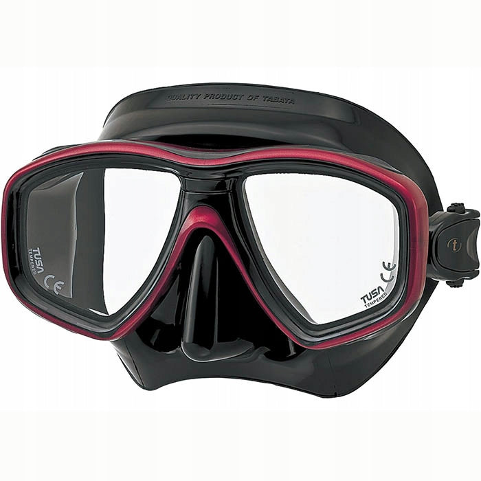 Diving mask glasses Tusa M-212 CEOS red