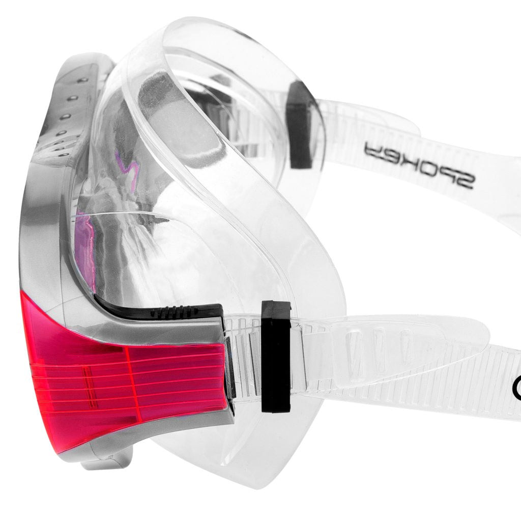 Diving mask glasses for adults Spokey Zenda Color pink