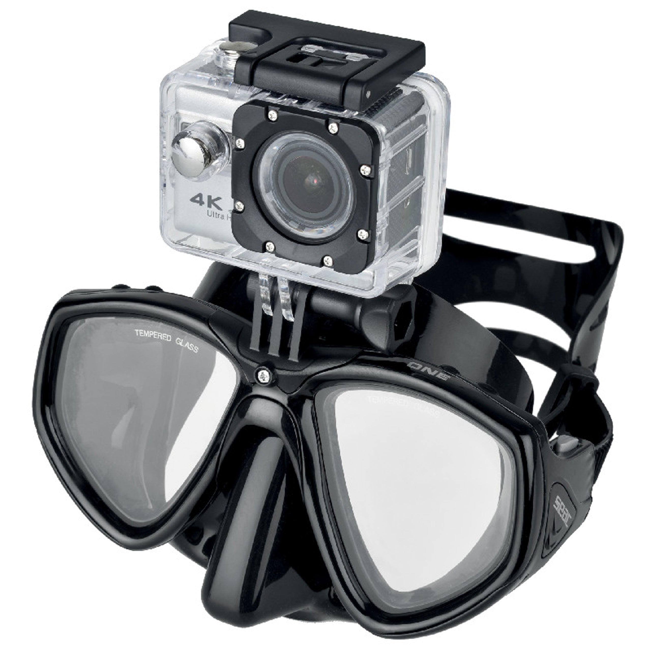 Diving mask with possible correction SEAC ONE PRO black Manufacturer code 75-56N/SBL