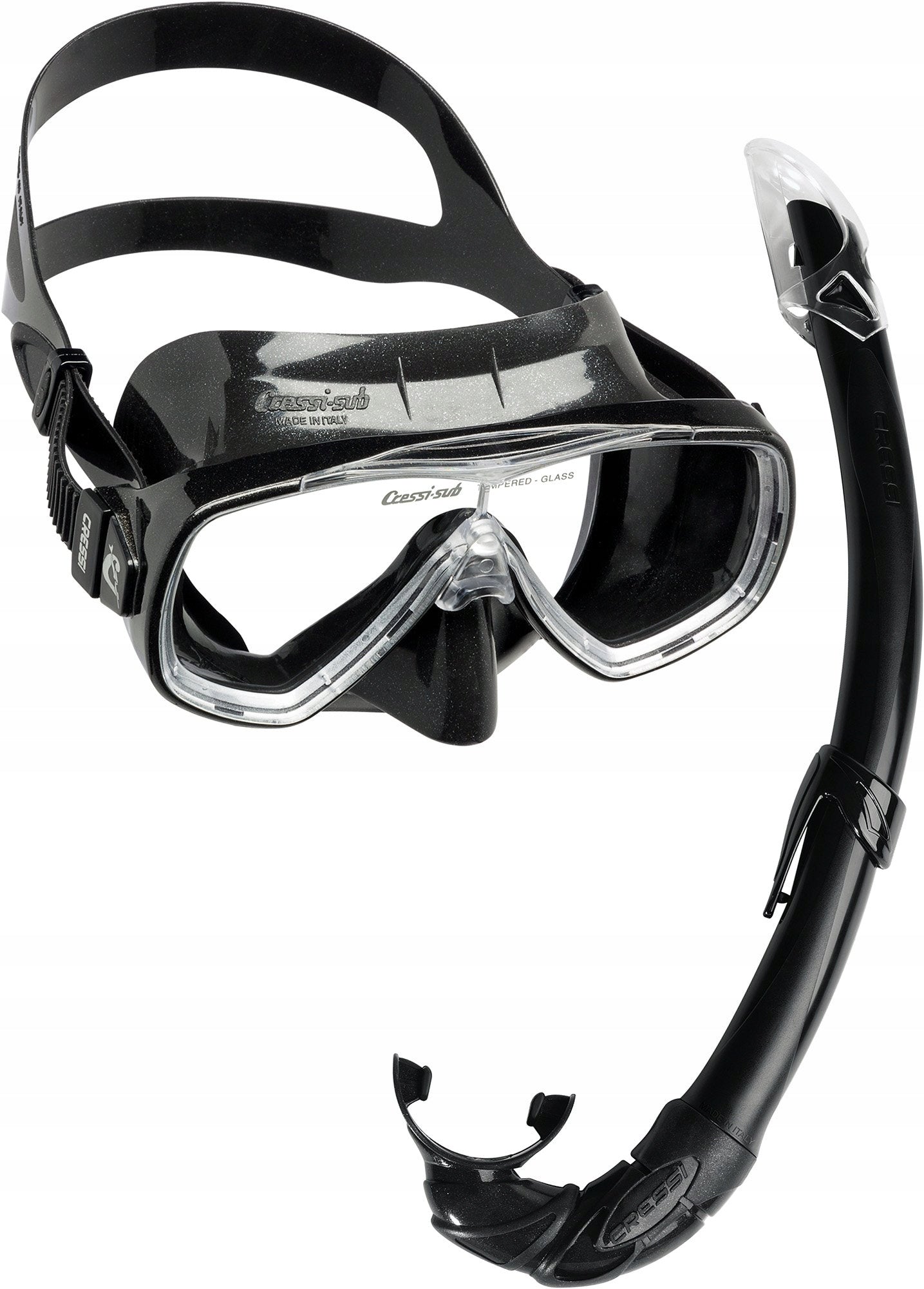Diving set Cressi Onda Mare blacksese