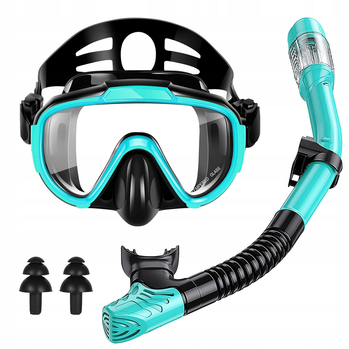 Diving set mask 3D snorkel DRY VALVE