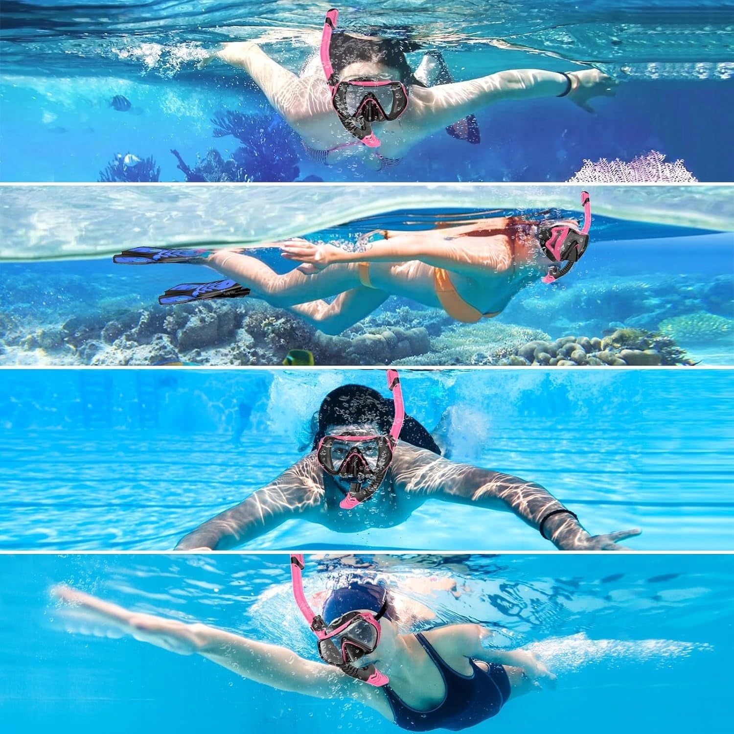 Diving snorkeling set with glasses professional mask DESCRIPTION! Manufacturer code AAAABBB1003032