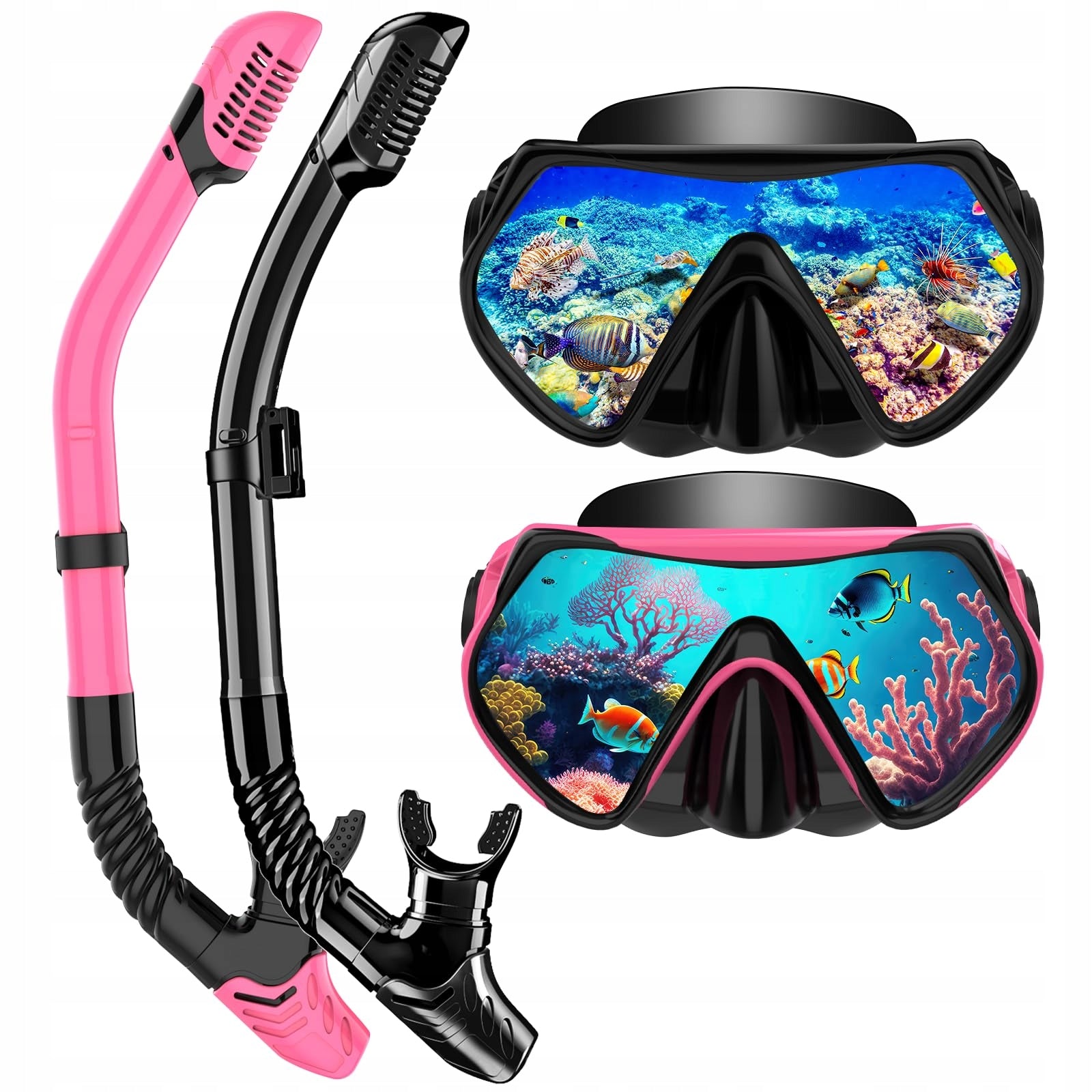 Diving snorkeling set with glasses professional mask DESCRIPTION!