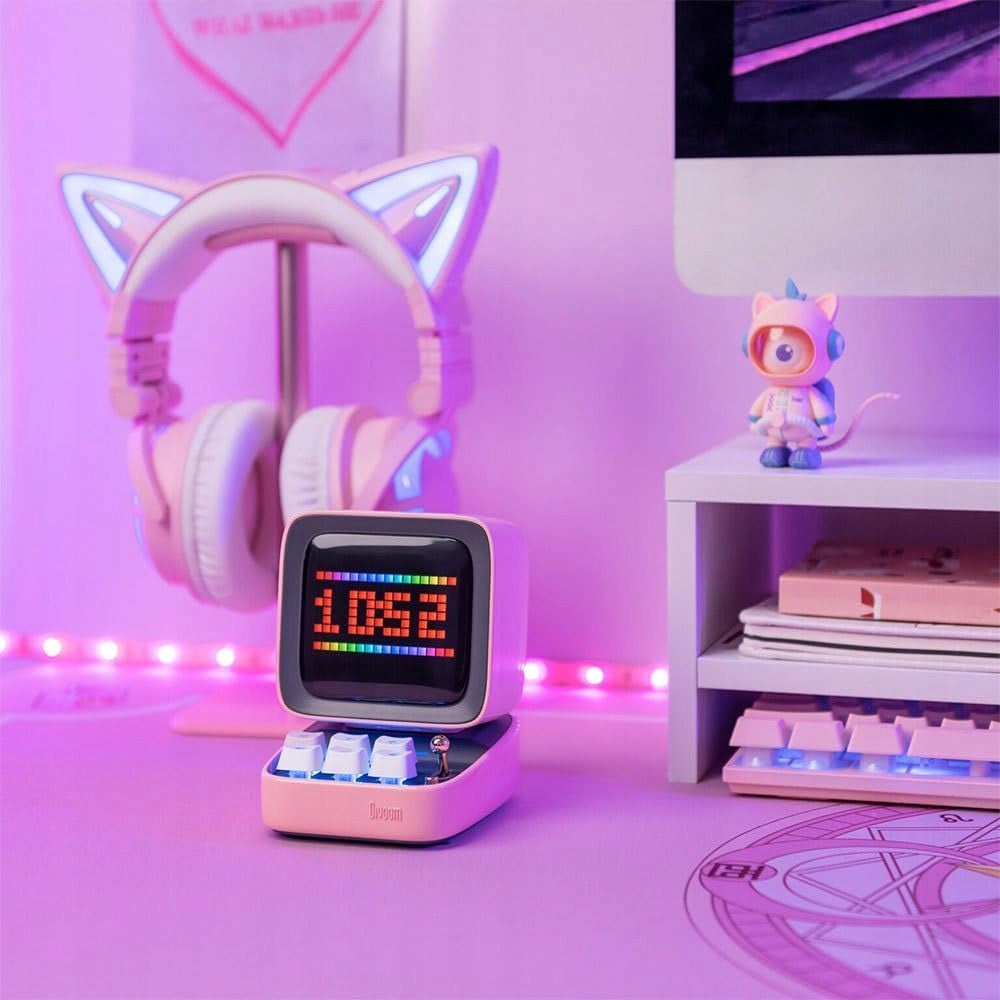 Divoom Ditoo Pro pink Bluetooth speaker 15W audio Model other