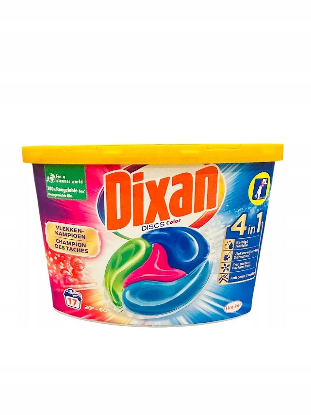 Dixan Discs 4v1 Color kapsuly 17 kusov