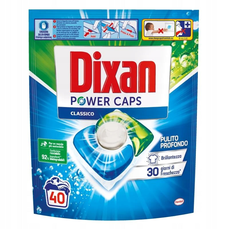 Dixan Power Caps Classico universal capsules 40 pcs