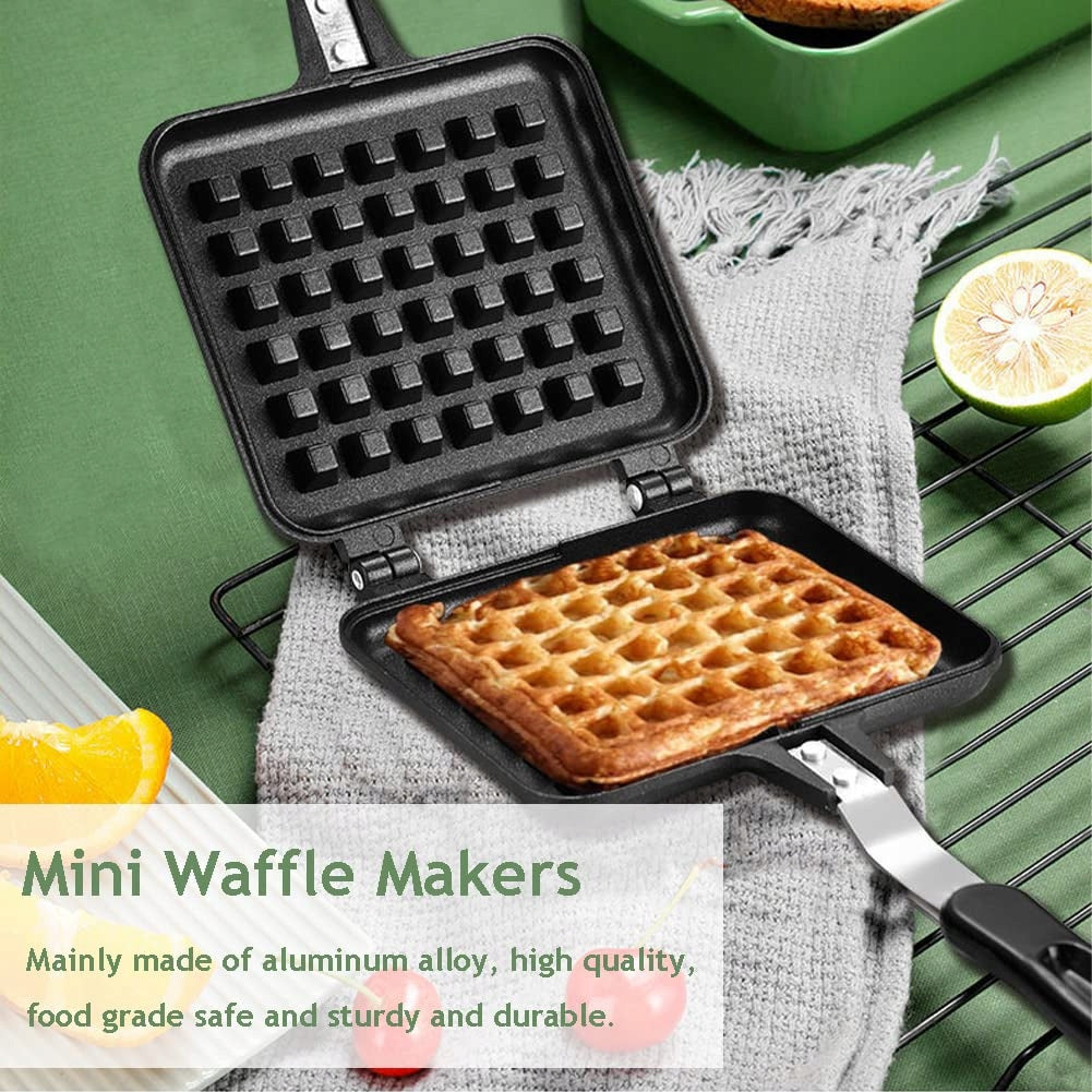 Diyeeni 30x14,5cm Nonstick Waffle Iron with Long Handle Brand no brand