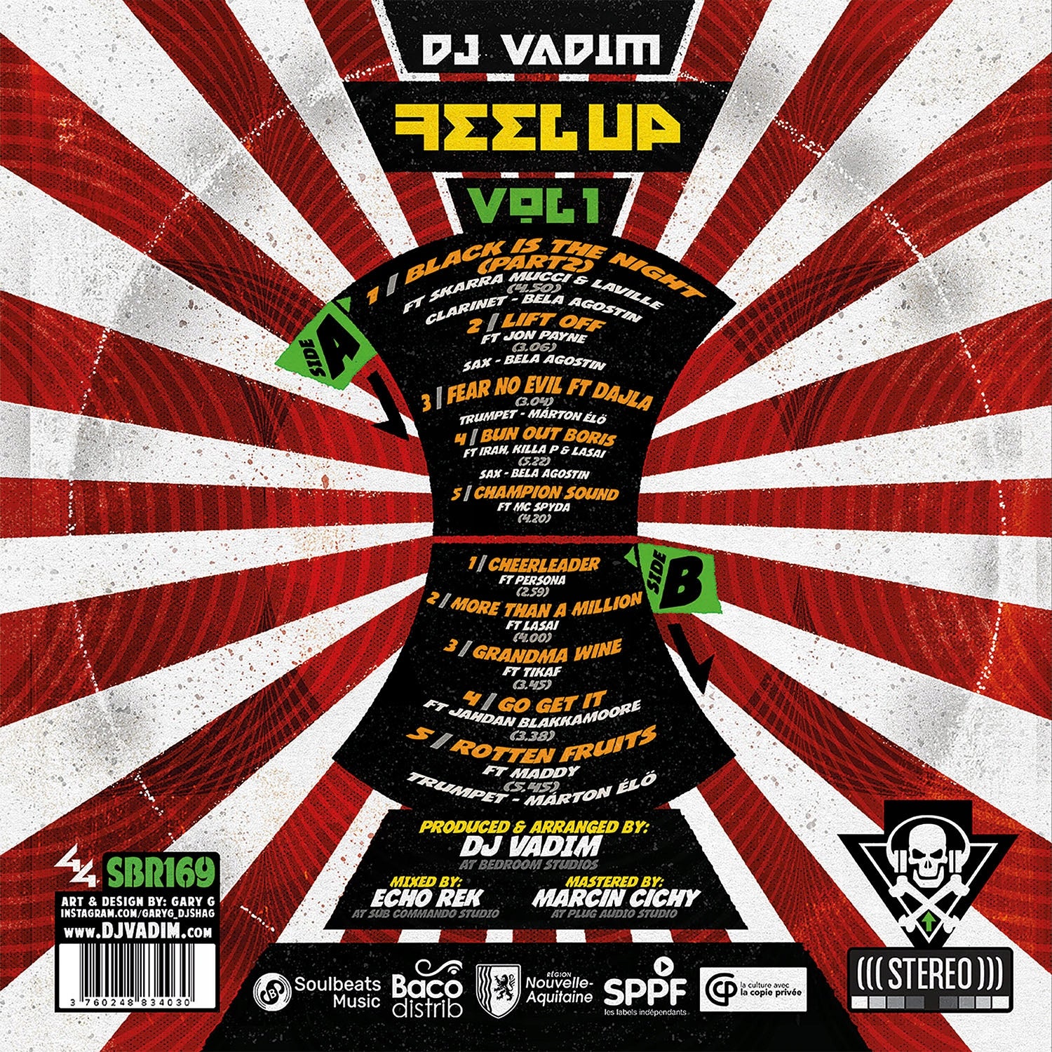 DJ Vadim – Feel Up Vol.1, LP, 12" 