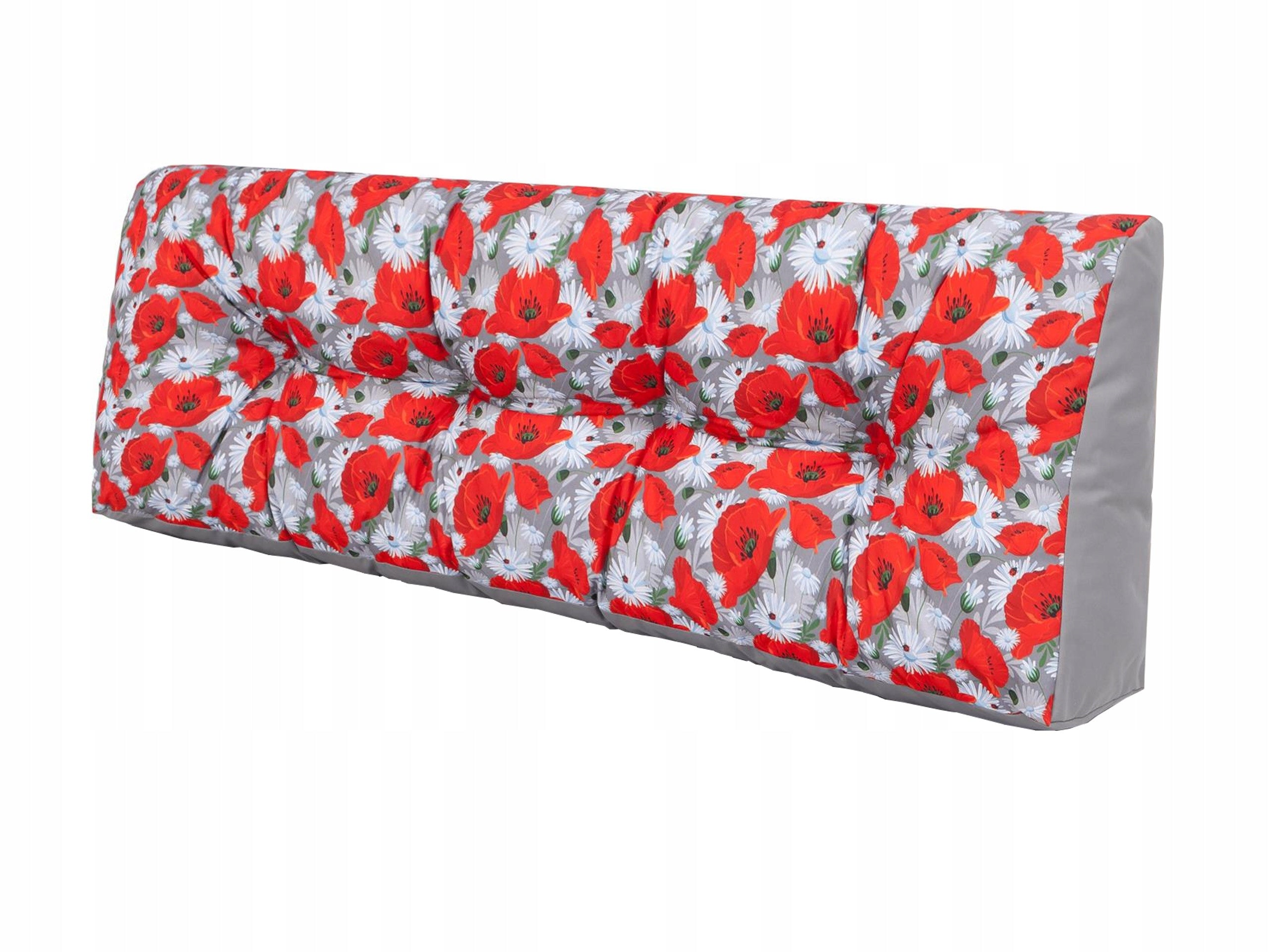 Atlošo pagalvė paletei Hobbygarden Leo 120x40cm, pilka/įvairiaspalvė