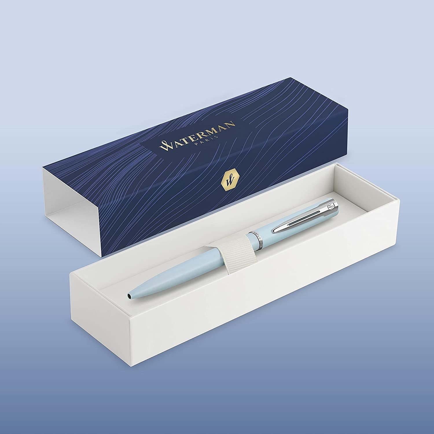 Kugelschreiber Waterman Allure Pastel, blau 