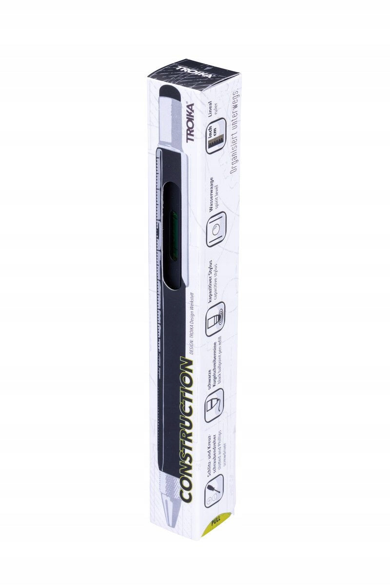 TROIKA Construction Multifunktionsstift, schwarz 