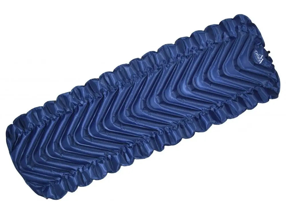 Aufblasbare Matte Cattara Track, 215x61 cm, blau 