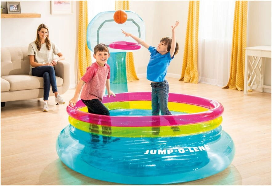 Trampolin Square Basketball JUMP-O-LENE Intex 