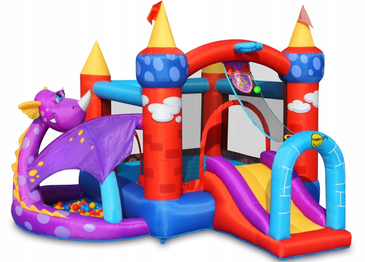 Aufblasbares Trampolin „Drakonas“ 4IQ 