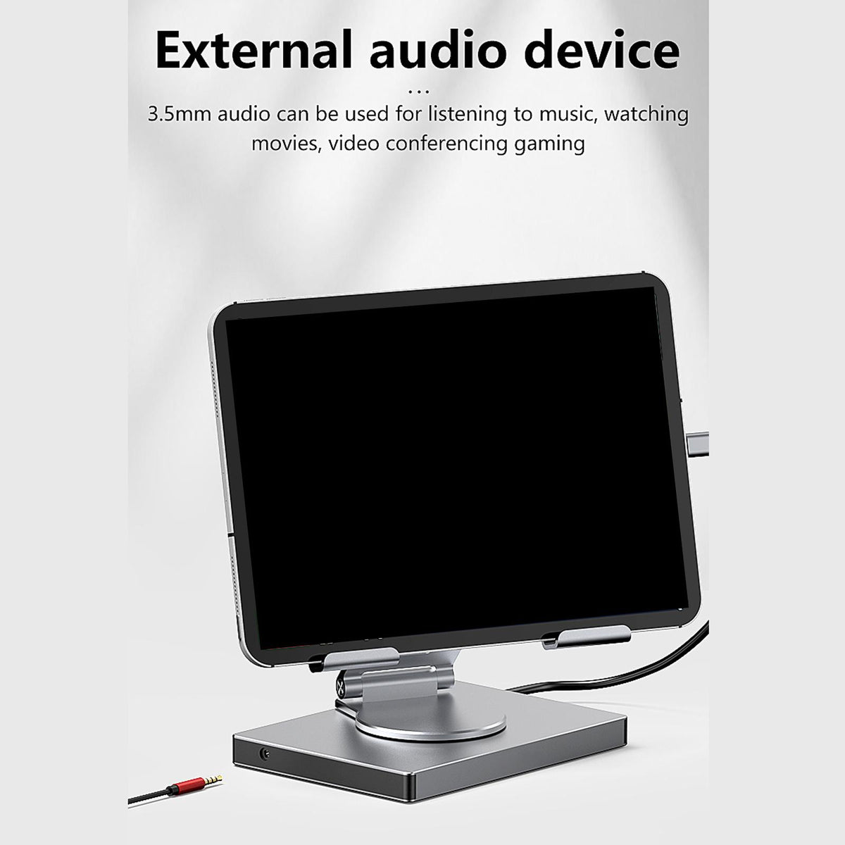 Docking Station Aluminium Alloy USB3.0 Interface Mount for 8 in 1 Rotate