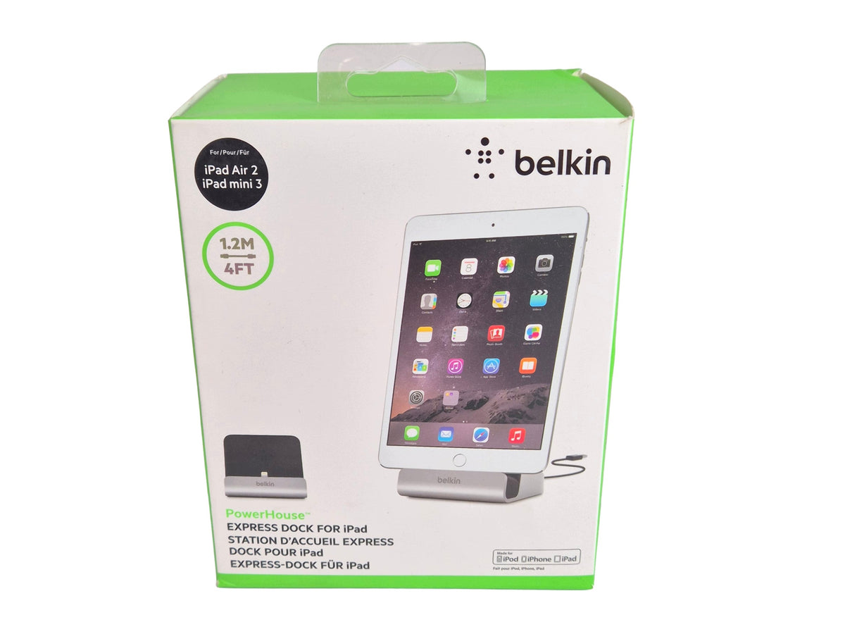 Docking Station Belkin Express Dock F8J088 Lightning USB New