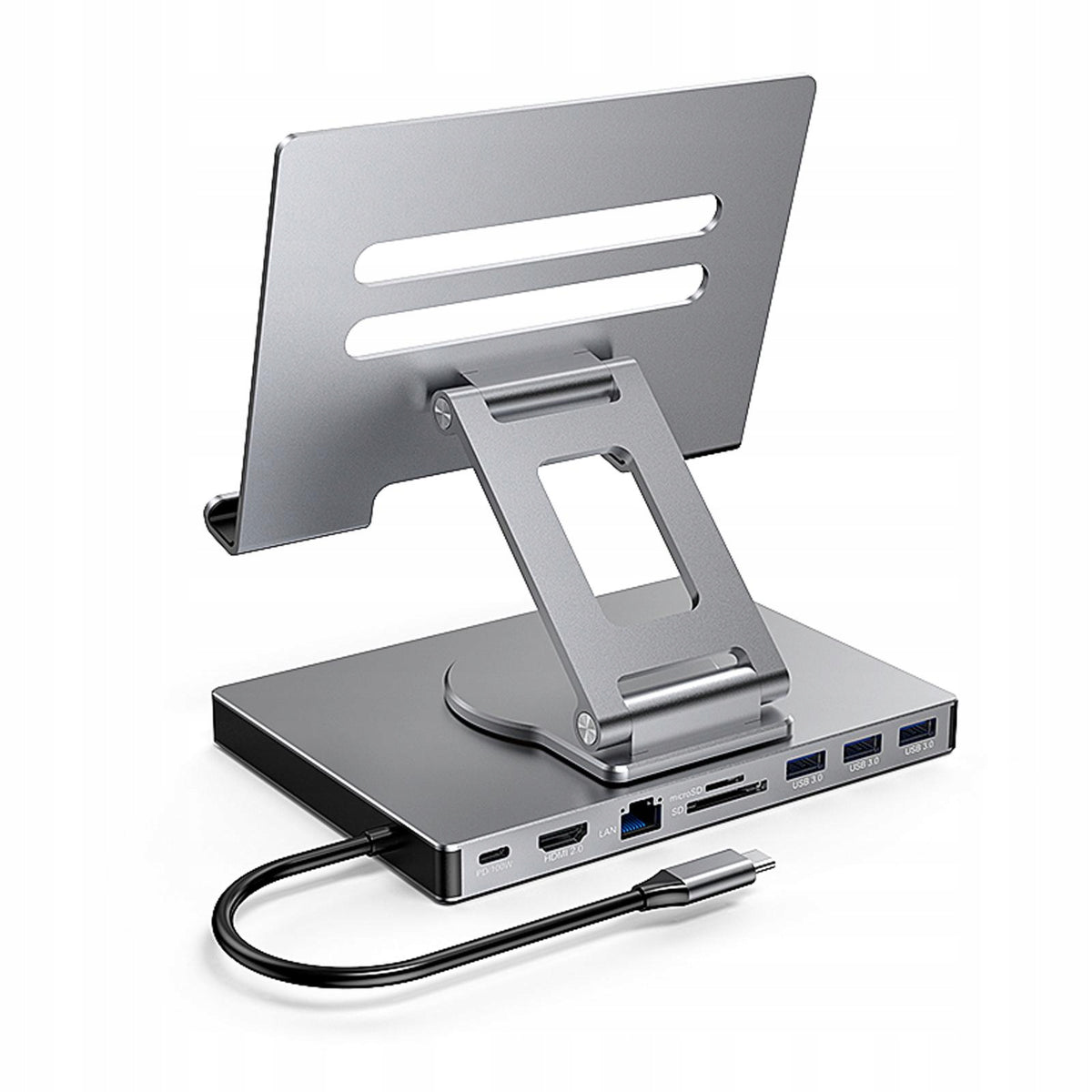 Docking Station Easy to Use Sturdy Stand for Home Phone 9 in 1 Rotate Packaging status original