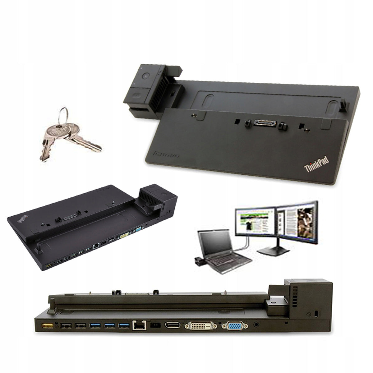 Docking Station Lenovo ThinkPad X240 X250 X260 X270 W540 W541 W550s